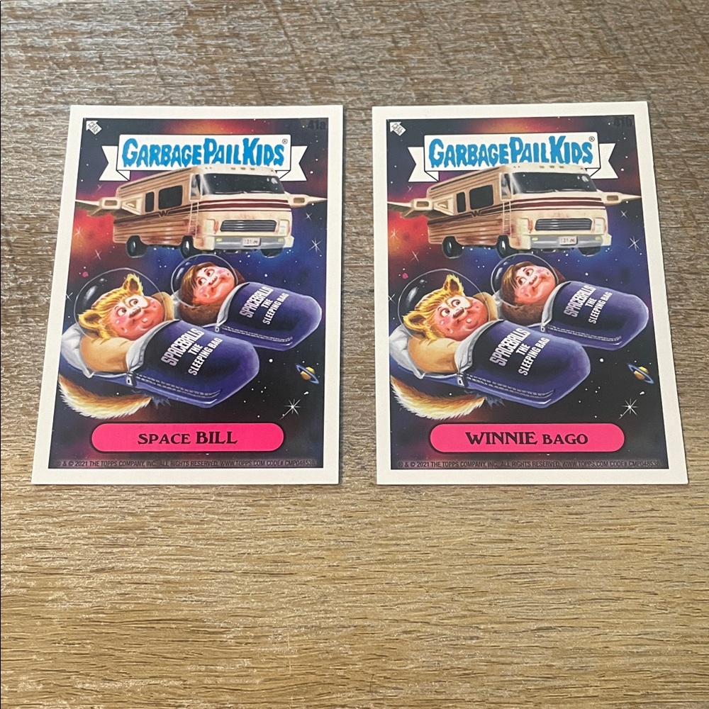 ✨10/$10 GPK SALE✨ Garbage Pail Kids GPK Go on Vacation Base 41a and 41b